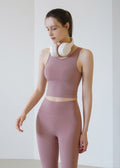 Plax Feather Plain Bra Top