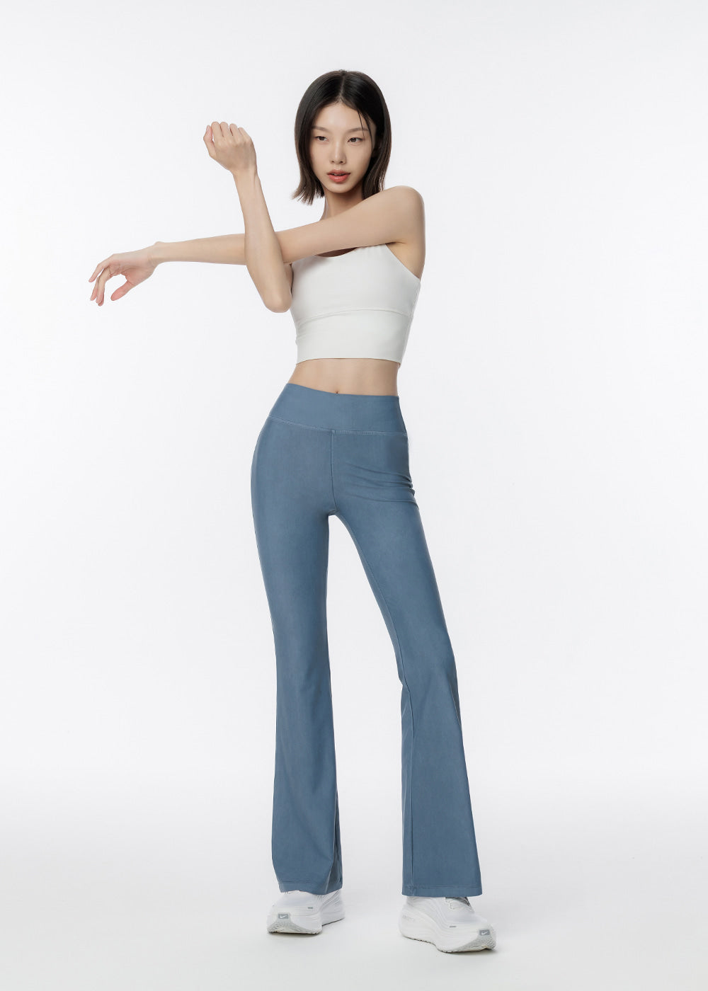 Garment Dying Bootcut Pants