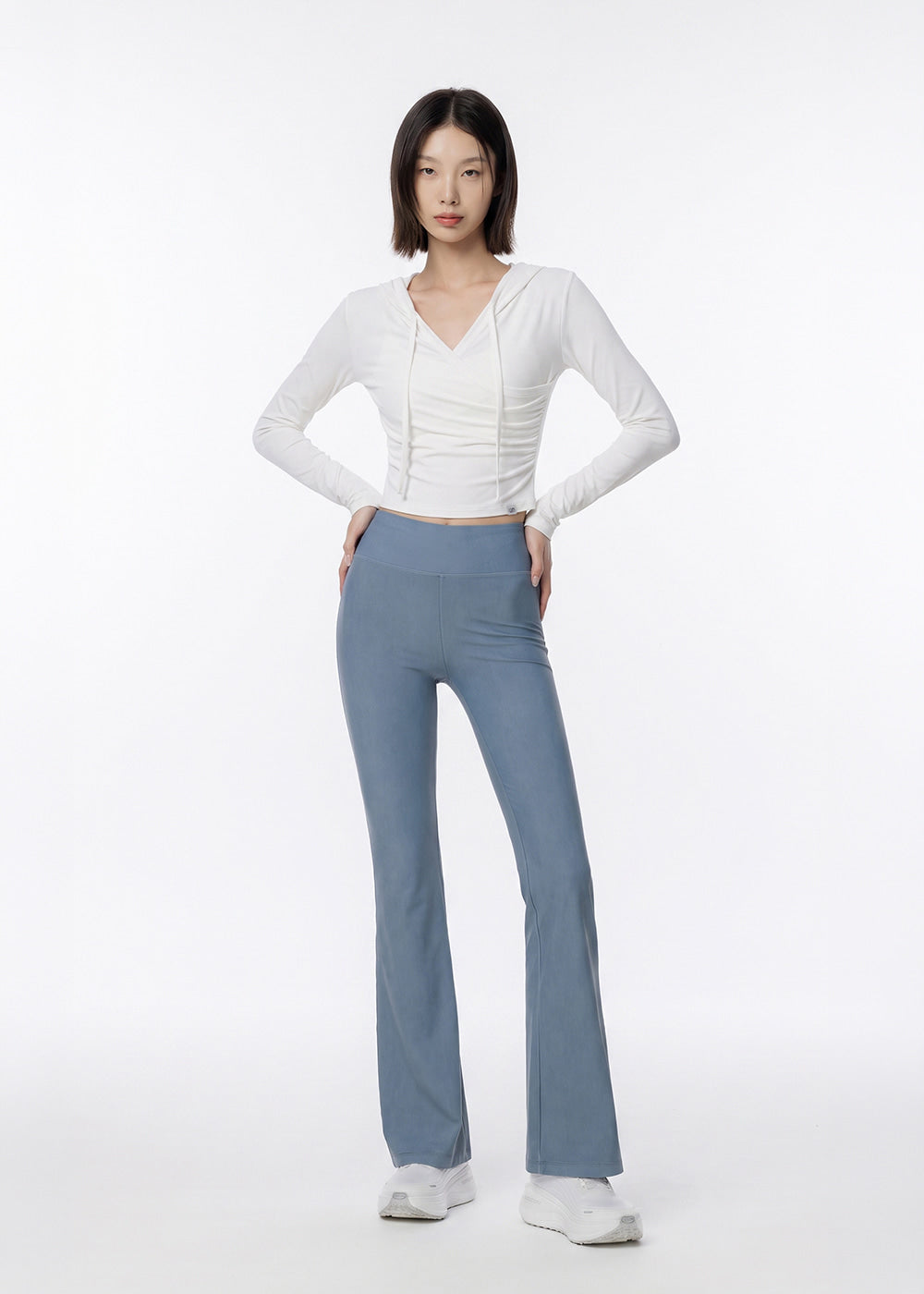 가먼트 다잉 부츠컷 팬츠