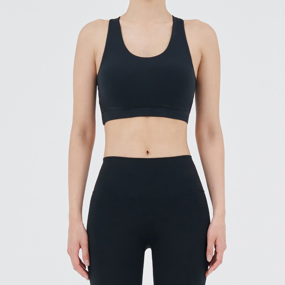 Zero New Basic Double Strap Bra Top