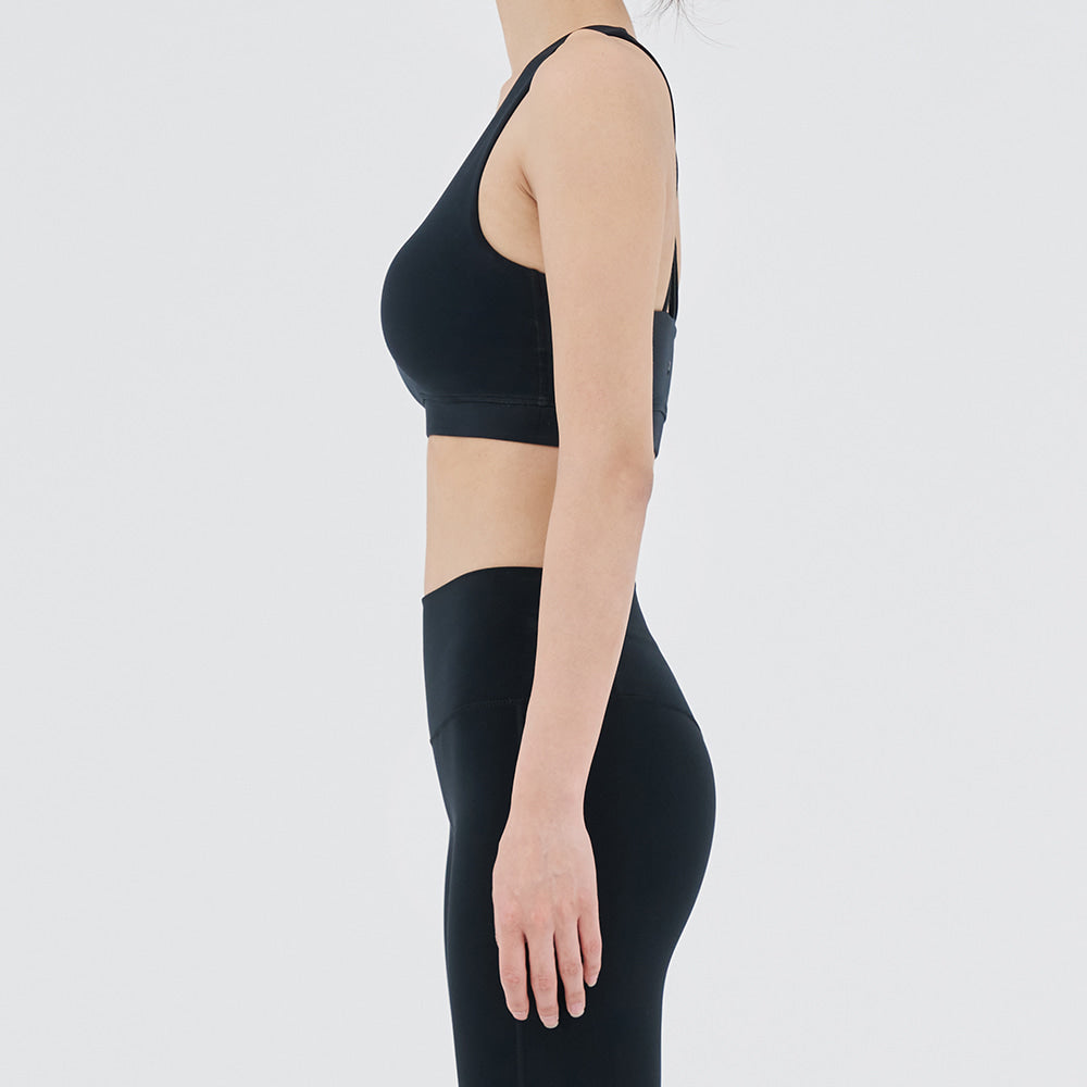 Zero New Basic Double Strap Bra Top