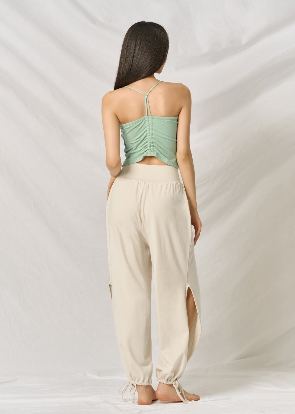 Asana Shirring Bra Top